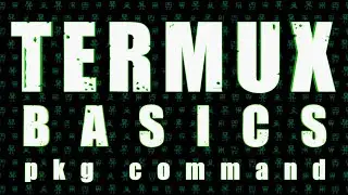 Termux Basics -pkg 🤓 #termux #basics #command #linux #android #tutorial #learn #howto #pkg #install