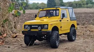 Suzuki Samurai SJ413 WPL C 74-1 pierwsza jazda