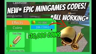 ALL *NEW* EPIC MINIGAMES CODES! *ALL WORKING* 2020 [Roblox]