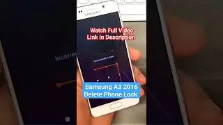 How to Hard reset Samsung A3 2016 (SM-A310F). Unlock pattern, pin, password lock.