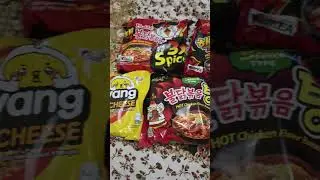 острая корейская лапша