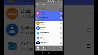 Backup/Extract android .apk files using Cx File manager 