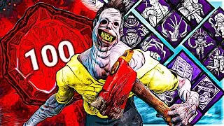 1 Hour Of Crazy Builds On P100 Unknown. | Dead By Daylight