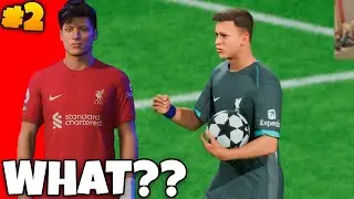 CHAMPIONS LEAGUE DRAMA! - PLAYER CAREER MODE #2: EA FC 25 LIVERPOOL