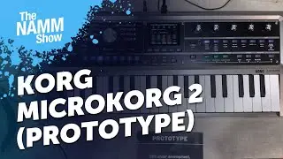 NAMM 2024: microKORG 2 (Prototype)