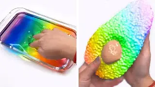 8 Hours Of Oddly Satisfying Slime ASMR - Relaxing When Stressed Or Sleepy