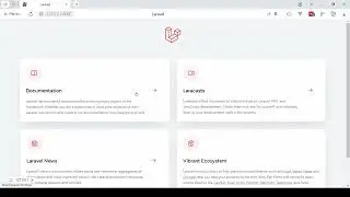 Пример установки Laravel с помощью composer