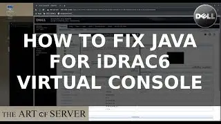 How to fix Java for iDRAC6 virtual console