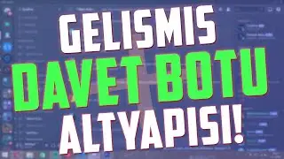 EFSANE DAVET BOTU ALTYAPISI!   Discord Bot Altyapı   Discord Bot Yapma    Discord Bot Altyapı v12