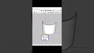 How to Cut a Curved Wall in Sketchup 