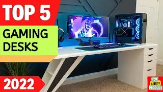 ✅ Top 5 BEST Gaming Desks 2022 [ Buyer's Guide ]
