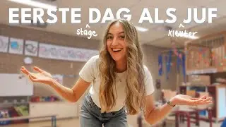 mijn eerste dag op mijn nieuwe stage & een dag op de pabo 👩🏼‍🏫📚 pabo vlog