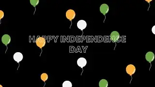 Happy Independence Day | Javascript Effect & Animation