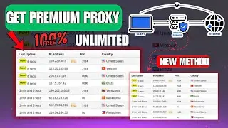 Free Residential Proxy | Get Unlimited Premium Paid Proxies for Free Website Premium |✅
