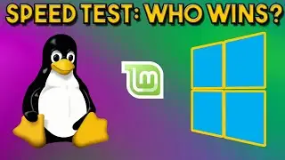 Windows Vs Linux Speed Test - The WINNER IS...? Installation Speed Battle