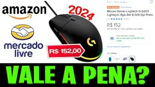 Mouse Gamer Logitech G203 LIGHTSYNC: Vale a Pena Comprar em 2024?