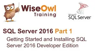 SQL Server 2016 Part 1 - Getting Started and Installing SQL Server 2016 Developer Edition