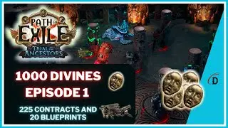 1000 DIVINES - EPISODE 1 - Printing BIG with Heist - Path of Exile 3.22 Trial of the Ancestors