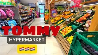 🛒Hypermarket Tommy“Grocery Shopping at Tommy’s Supermarket in Dubrovnik, Croatia🇭🇷Food Prices