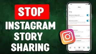 How To Stop Instagram Story Sharing 2024 | Turn Off Post Sharing on Instagram Stories