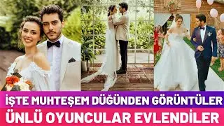 Ünlü Çiftten Sürpriz Düğün - Dilan Telkök Berkay Hardal Çifti Evlendiler