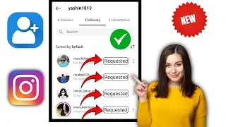 Как увидеть отправленные запросы на подписку в Instagram / Как отменить запросы на подписку в Instag