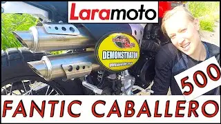 Fantic Caballero 500 - a smile triggering scrambler with a punchy engine - happiness guaranteed!
