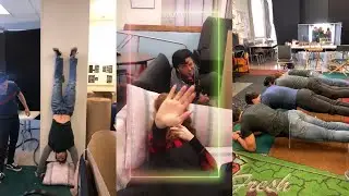 Riverdale cast having fun on set. (24/25-01-2019)