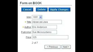 form Pagination in Oracle Apex || xfactor