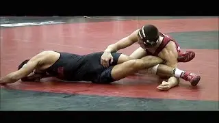 Hodges vs Blanton.   2 college wrestlers,  same weight, skills, moves, style.