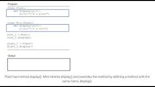 Overriding a superclass method; ch 13, video 5