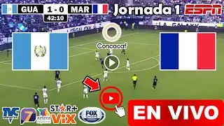 Guatemala vs. Martinica en vivo, donde ver, a que hora juega Guatemala vs. Martinica Concacaf 2024