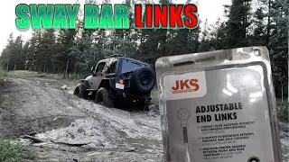 JKS Jeep TJ ADJUSTABLE SWAY BAR LINKS