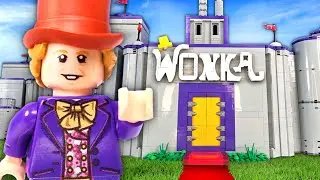 I Built Willy Wonka's Chocolate Factory in LEGO...