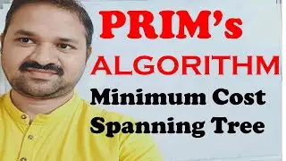 Prims Algorithm for Minimum Cost Spanning Tree