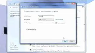 Setting Up an Ad-Hoc Network in Windows 7