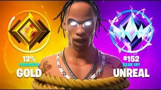 GOLD to UNREAL SOLO Ranked SPEEDRUN (Season 4 Fortnite)