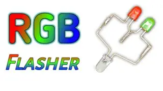 LED Flasher With RGB | RGB LED Flasher | Amazing Blinking Effect With RGB