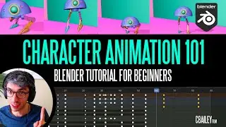 Blender Character Animation Tutorial For Beginners!