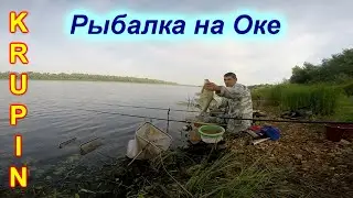 На Оке в августе. Пробую многое. Но фидер Рулит.
