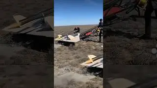 Pulse jet plane V-1. Самодельный самолёт по по принципу фау-1.