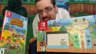 ANIMAL CROSSING NEW HORIZONS UNBOXING