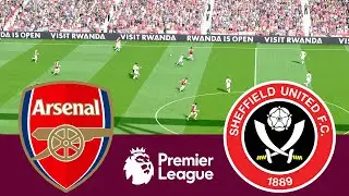 ] Arsenal vs Sheffield United  - Video Game Simulation pes 2021