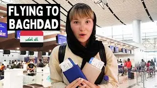 FLYING to BAGHDAD, IRAQ in 2024 🇮🇶سائح بريطاني في العراق