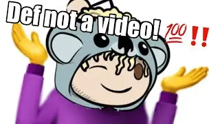 random video or whatever - just a video I found on my pc