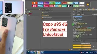 Oppo a95 4G frp lock remove unlocktool preloader port 