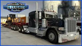 ATS | Peterbilt 389 Oversize Load 40t | AZ até NV 825 Milhas em Comboio | American Truck Simulator