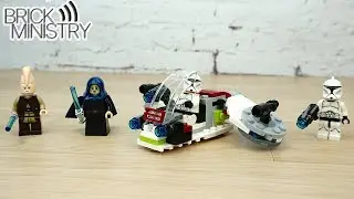 [Обзор] LEGO 75206 Star Wars ● Боевой набор джедаев и клонов пехотинцев