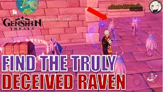 Find the Truly Deceived RAVEN and get an Exquisite Chest | Genshin Impact