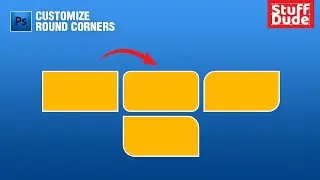 How to create rounded corner rectangle in Photoshop? | Stuff Dude